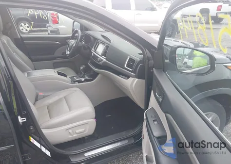 2018 Toyota Highlander Limited из США, поврежденный, VIN 5TDDZRFH6JS839240